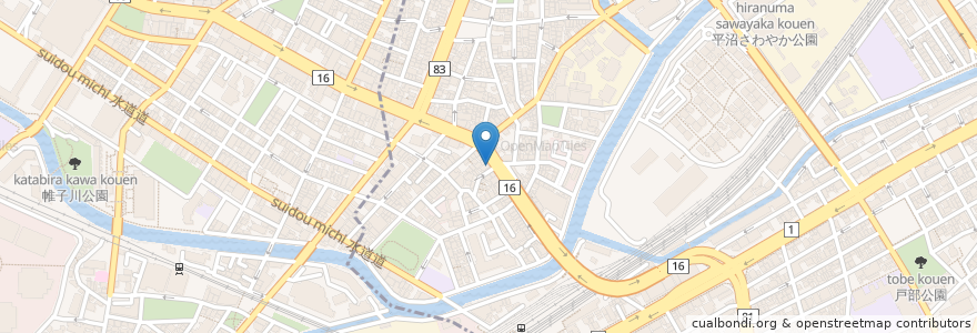 Mapa de ubicacion de ローレル動物病院 en 일본, 가나가와현, 요코하마시, 西区.