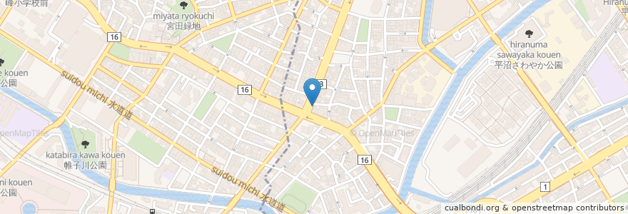 Mapa de ubicacion de つるおかクリニック en Japan, 神奈川県, Yokohama.