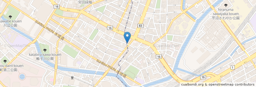 Mapa de ubicacion de スナック 再会 en Giappone, Prefettura Di Kanagawa, 横浜市.