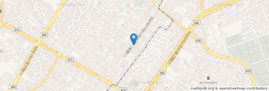 Mapa de ubicacion de Efes en Japan, Tokio, 渋谷区.