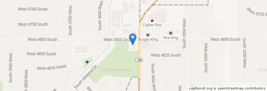 Mapa de ubicacion de Summit One Credit Union en Amerika Syarikat, Utah, Weber County, Roy.