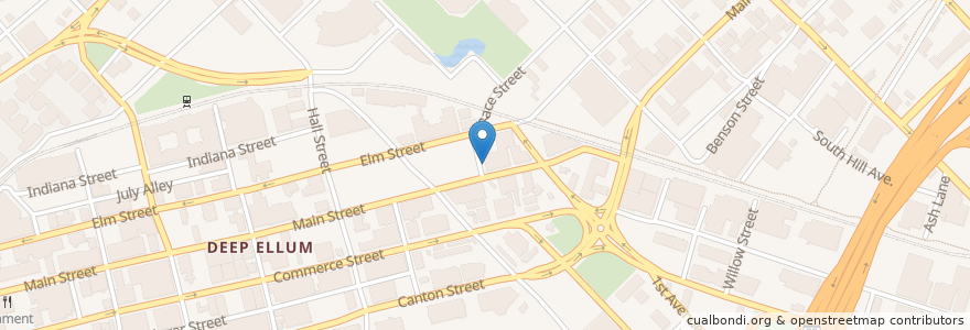 Mapa de ubicacion de Rockit Lab Studios en 美利坚合众国/美利堅合眾國, 得克萨斯州 / 德克薩斯州 / 德薩斯州, Dallas, Dallas County.