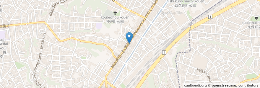 Mapa de ubicacion de レストラン ひまわり en 日本, 神奈川県, 横浜市, 保土ヶ谷区.