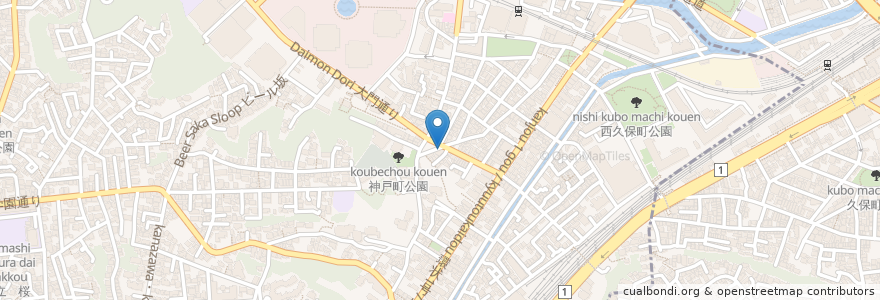 Mapa de ubicacion de あきデンタルクリニック en Japão, 神奈川県, 横浜市, 保土ヶ谷区.