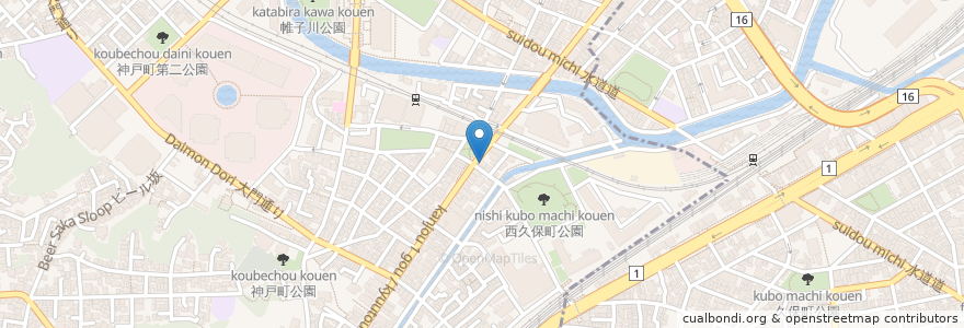 Mapa de ubicacion de アルファ薬局 en Japão, 神奈川県, 横浜市.