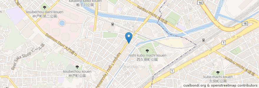 Mapa de ubicacion de 歯科ヨネムラ en 일본, 가나가와현, 요코하마시.