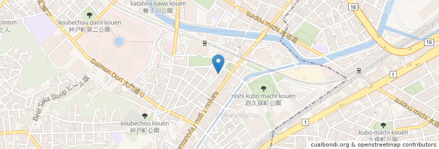 Mapa de ubicacion de Coca-Cola en 日本, 神奈川縣, 横滨市.
