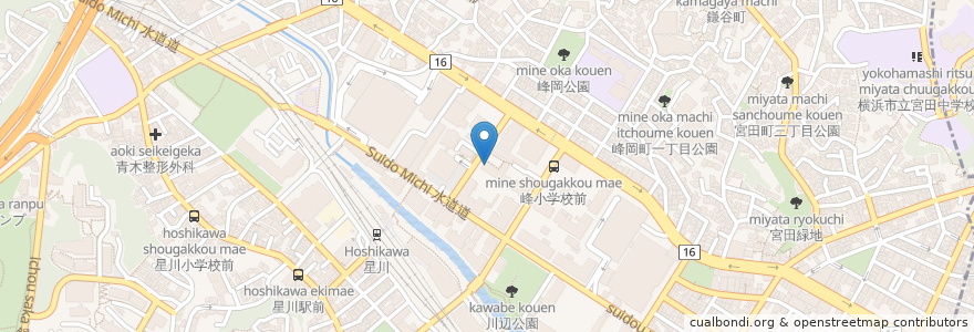 Mapa de ubicacion de 串工房 とりあえず en Japonya, 神奈川県, 横浜市, 保土ヶ谷区.