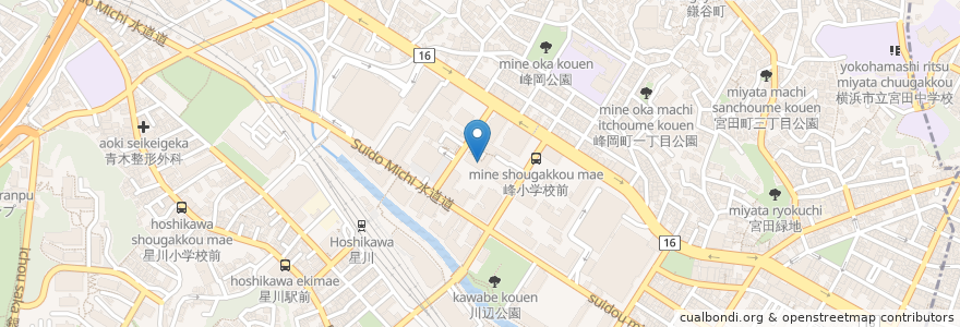 Mapa de ubicacion de アーロンポート en Japan, 神奈川県, Yokohama, 保土ヶ谷区.