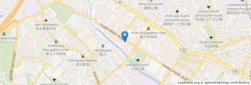 Mapa de ubicacion de むろづか歯科クリニック en 日本, 神奈川県, 横浜市, 保土ヶ谷区.