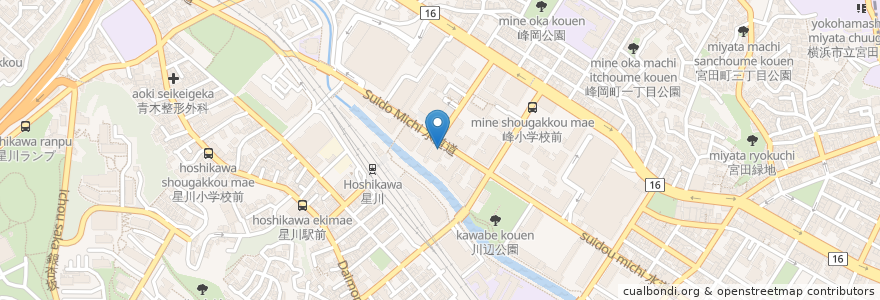 Mapa de ubicacion de 横浜市西部児童相談所 en ژاپن, 神奈川県, 横浜市, 保土ヶ谷区.