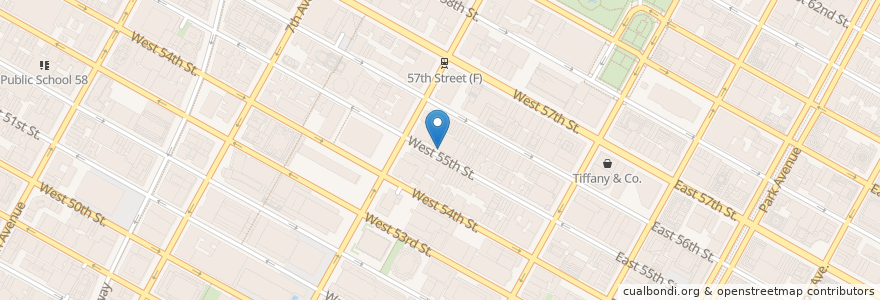 Mapa de ubicacion de Cassidy’s en États-Unis D'Amérique, New York, New York, New York County, Manhattan, Manhattan Community Board 5.