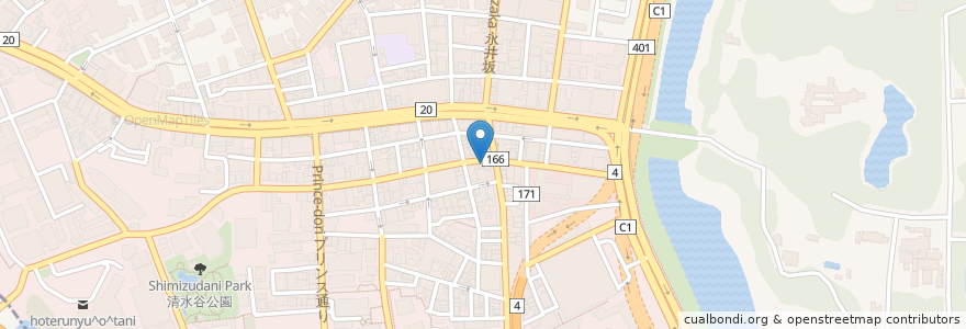 Mapa de ubicacion de 居酒屋 麹町するが en Japan, 東京都, 千代田区.