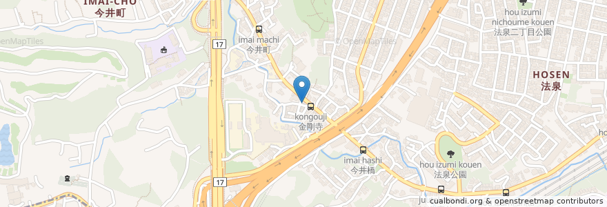 Mapa de ubicacion de 増田屋 en 日本, 神奈川縣, 横滨市, 保土ヶ谷区.