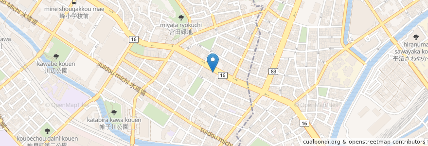 Mapa de ubicacion de 保土ヶ谷第一クリニック(透析専門) en ژاپن, 神奈川県, 横浜市.
