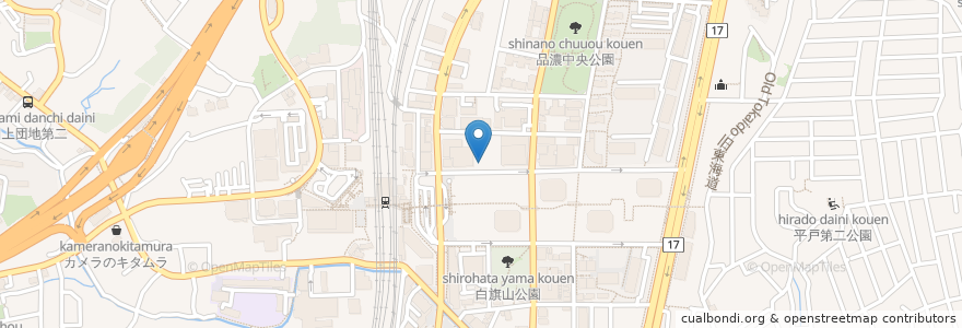 Mapa de ubicacion de みずほ銀行 en Jepun, 神奈川県, 横浜市, 戸塚区.
