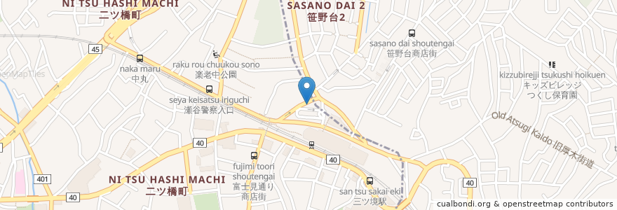 Mapa de ubicacion de やきとり工房 en 일본, 가나가와현, 요코하마시.