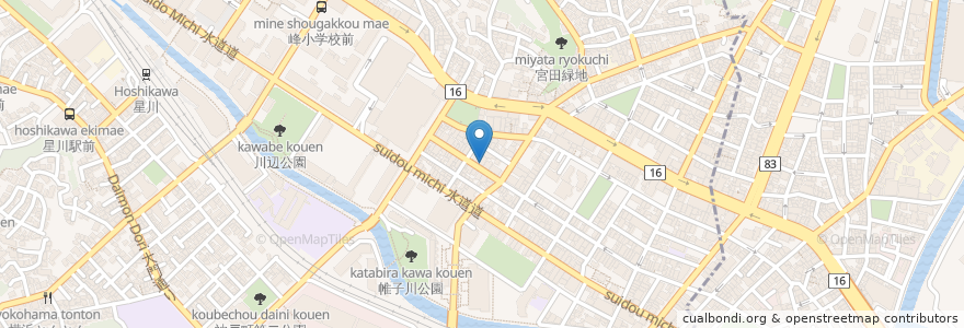 Mapa de ubicacion de 寺本歯科クリニック en Japan, Präfektur Kanagawa, Yokohama, 保土ヶ谷区.