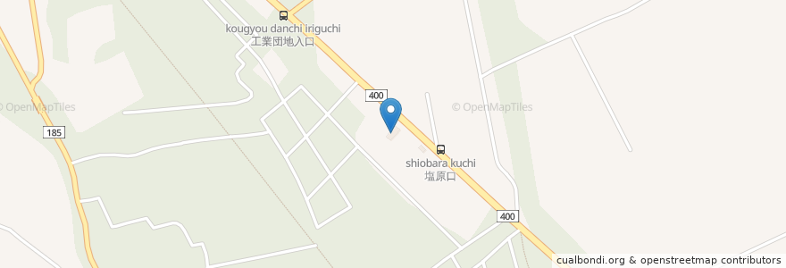 Mapa de ubicacion de 那須高原ハニー牧場 en 日本, 栃木県, 那須塩原市.