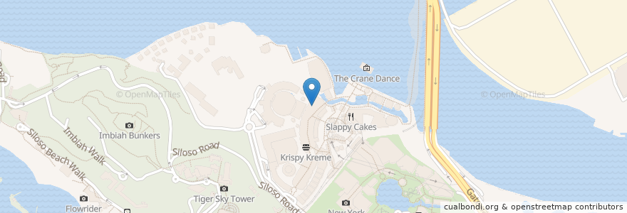 Mapa de ubicacion de Harry's en Singapur, Southwest.