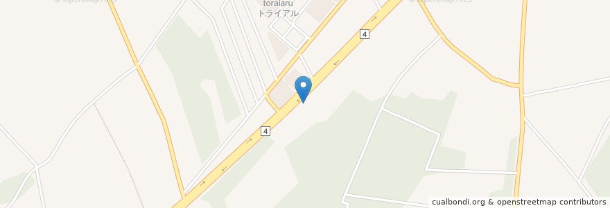 Mapa de ubicacion de いちだいげん en 日本, 栃木県, 那須塩原市.