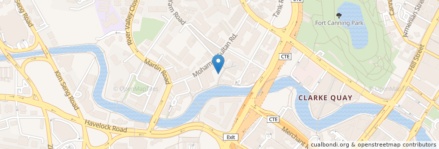 Mapa de ubicacion de Harry’s @ Pier Robertson en Singapore, Central.