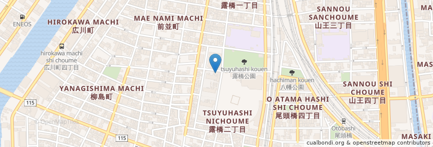 Mapa de ubicacion de ますだ en Jepun, 愛知県, 名古屋市, 中川区.