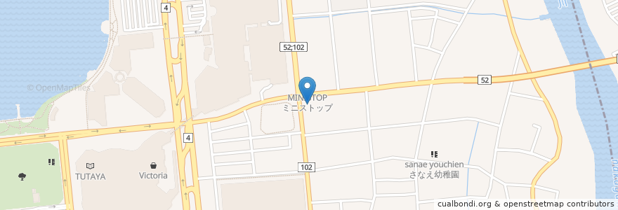 Mapa de ubicacion de ENEOS en Japan, 埼玉県, 越谷市.