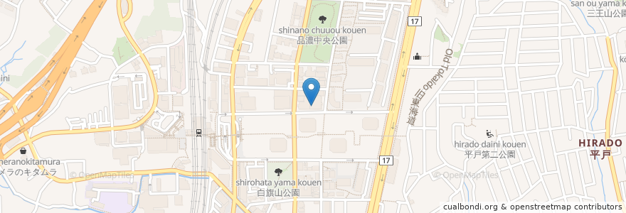 Mapa de ubicacion de 横浜保育福祉専門学校 en Jepun, 神奈川県, 横浜市, 戸塚区.