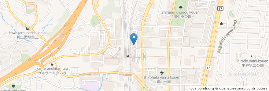 Mapa de ubicacion de 茂木医院 en Japan, 神奈川県, Yokohama, 戸塚区.