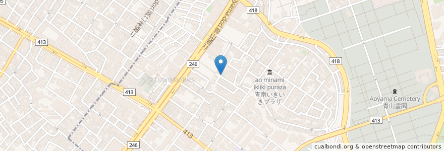 Mapa de ubicacion de Little Pool Coffee en Japão, Tóquio, 渋谷区.