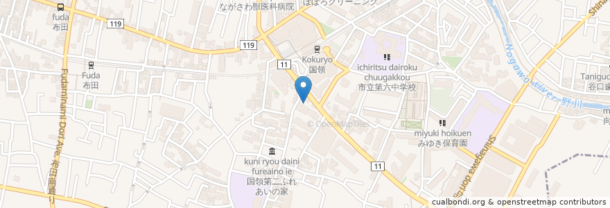 Mapa de ubicacion de カフェ・デザール ピコ en اليابان, 東京都, 調布市.