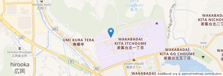 Mapa de ubicacion de バイク専用駐輪場 en ژاپن, 鳥取県, 鳥取市.
