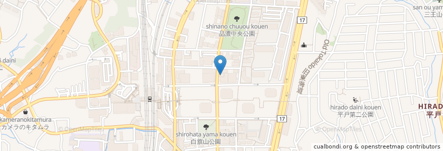 Mapa de ubicacion de 福田ウイメンズクリニック en Japan, 神奈川県, Yokohama, 戸塚区.