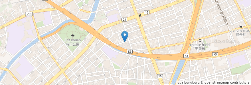 Mapa de ubicacion de 斗星クリニック en Japan, Kanagawa Prefecture, Yokohama, Minami Ward.