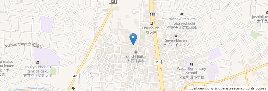Mapa de ubicacion de ヒーロー en 日本, 東京都, 杉並区.