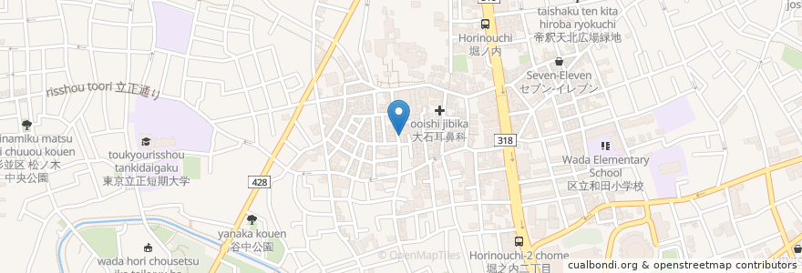 Mapa de ubicacion de ふるさと en 日本, 東京都, 杉並区.