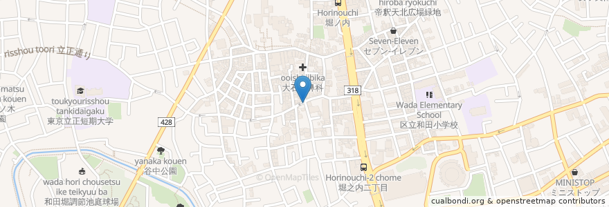 Mapa de ubicacion de ジーエスパーク en Jepun, 東京都, 杉並区.