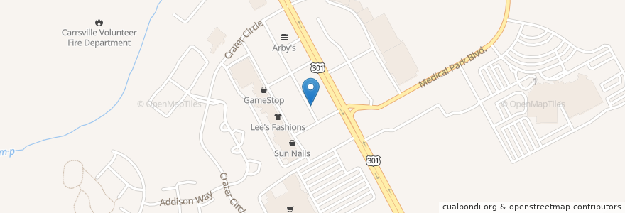 Mapa de ubicacion de Wells Fargo ATM en United States, Virginia, Petersburg.