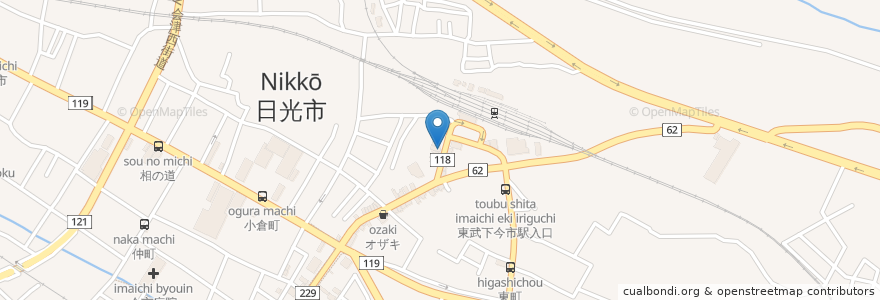 Mapa de ubicacion de さか村 en Japon, Préfecture De Tochigi, 日光市.
