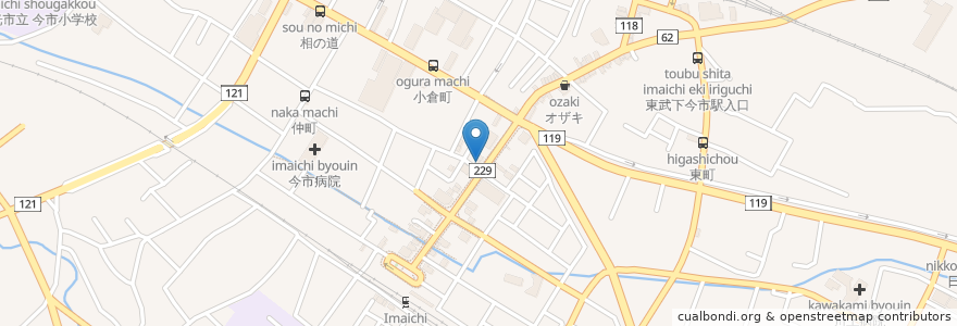 Mapa de ubicacion de 華まる en Japan, Präfektur Tochigi, 日光市.