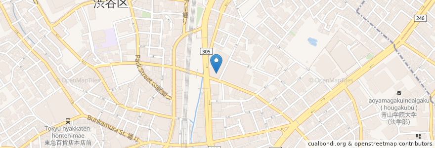 Mapa de ubicacion de ヒューマントラストシネマ渋谷 en Giappone, Tokyo, Shibuya.