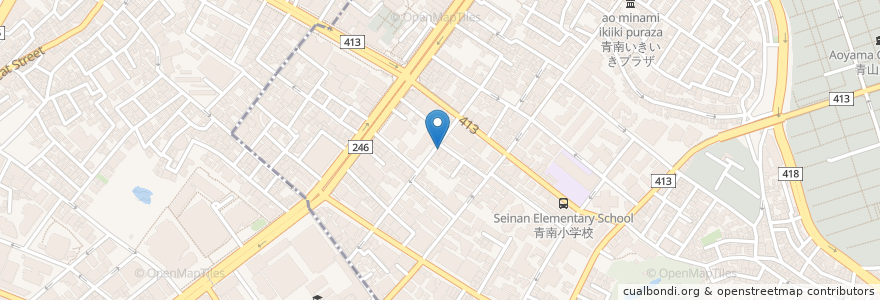 Mapa de ubicacion de Stair en Jepun, 東京都, 渋谷区.