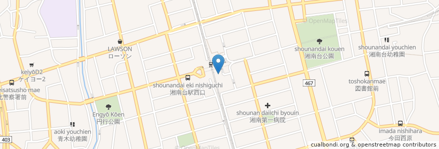 Mapa de ubicacion de 湘南ビストロ Sal Paradise en Japão, 神奈川県, 藤沢市.