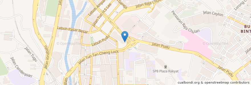 Mapa de ubicacion de Klinik Pergigian Cahaya Suria en Malaysia, Selangor, Kuala Lumpur.