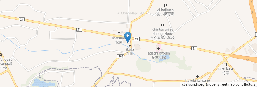 Mapa de ubicacion de みつやま歯科医院 en Jepun, 兵庫県, 神戸市.