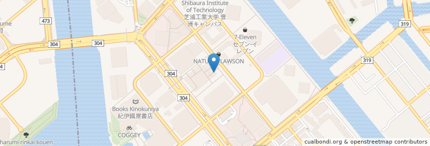 Mapa de ubicacion de 焼肉トラジ en ژاپن, 東京都, 江東区.