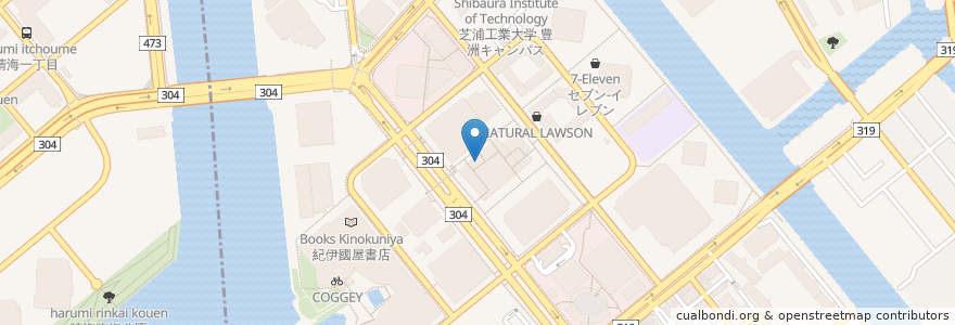 Mapa de ubicacion de どらっぐ ぱぱす en Jepun, 東京都, 江東区.