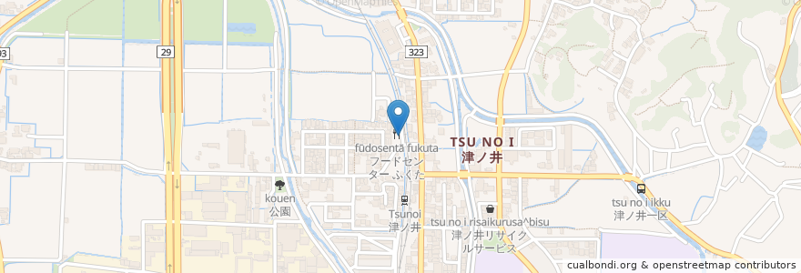 Mapa de ubicacion de ますこ食堂 en 일본, 돗토리현, 鳥取市.