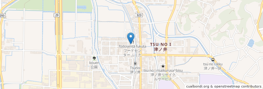 Mapa de ubicacion de 自販機コーナー en ژاپن, 鳥取県, 鳥取市.